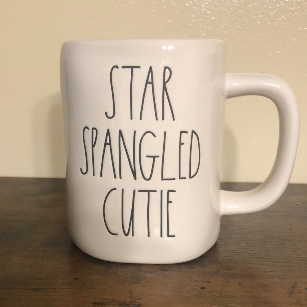 Rae Dunn STAR SPANGLED CUTIE Mug
